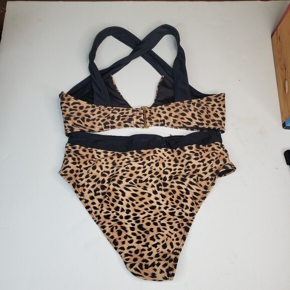 Beach Joy leopard bikini size small - Picture 5 of 7